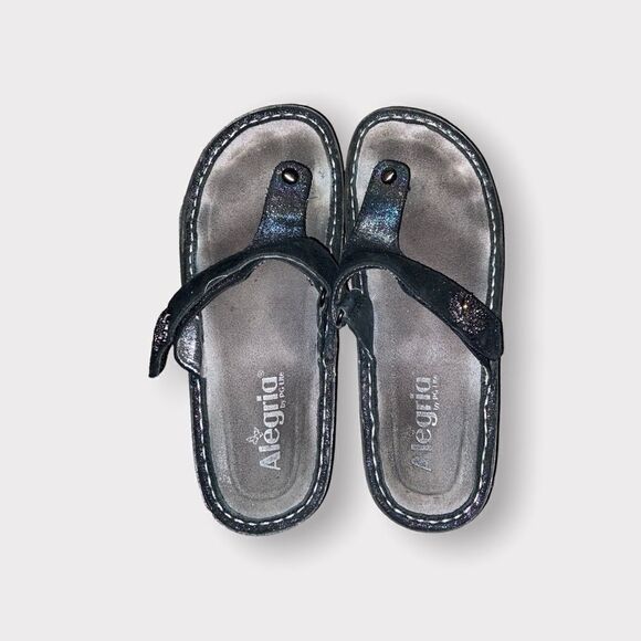 Alegria by PG Lite Textile Fabric Sandals Size 7 - Picture 1 of 6